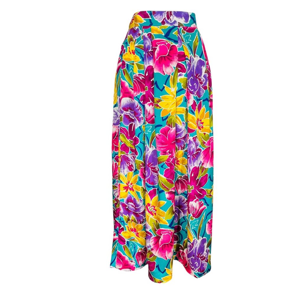 Christian Dior Floral Skirt - Picture 2 of 4